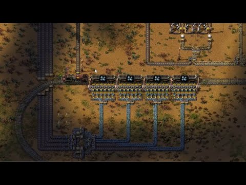 Factorio Megabase Basecamp - Episode 11 - Iron Unloading and Smelting for Blue Science