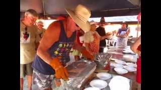 preview picture of video 'Birria Stew. Gringo Days. Rodeo Days. Fiesta de Toros. La Manzanilla, Mexico.'