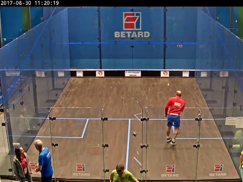 Thomas Grubel (GER) vs. Johan Myhrberg (SWE) M45+