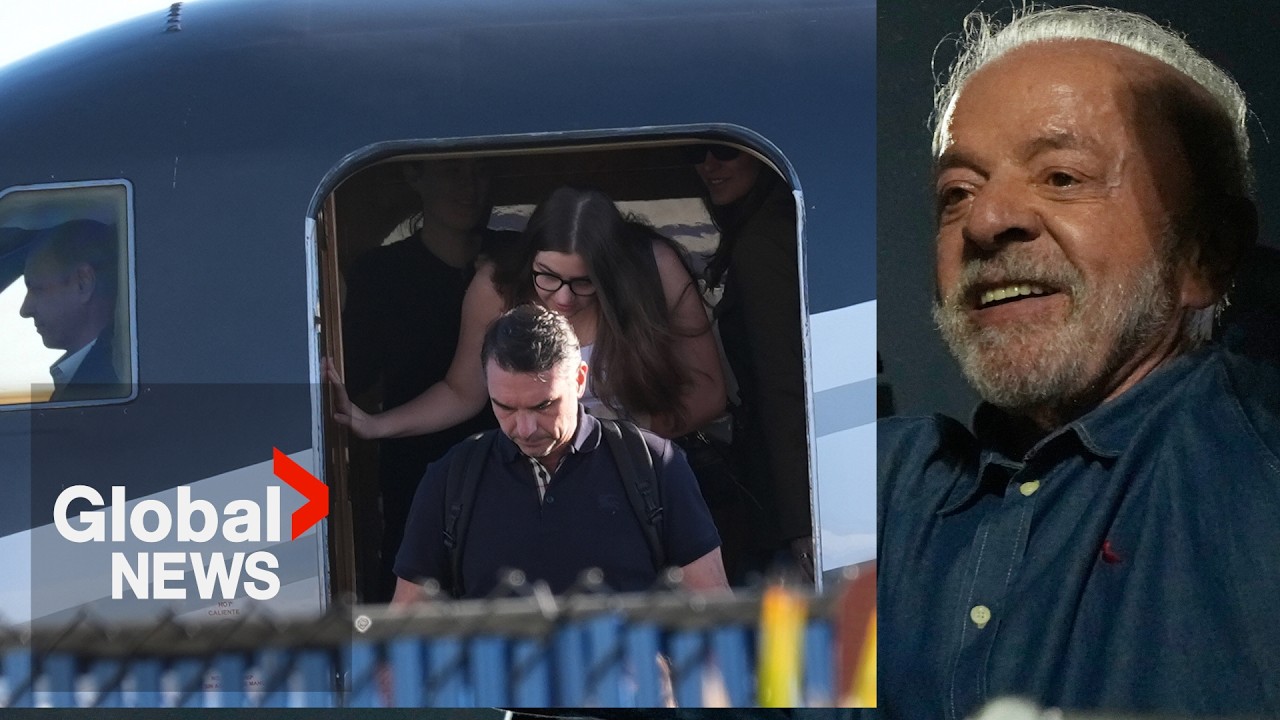 Video: Flavio Bolsonaro flees Brazil via Argentina and Ecuador, lands in Miami after election loss