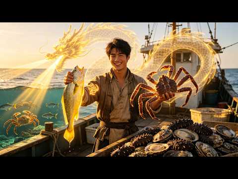 🐟หนุ่มจนตกปลาได้มังกร! 🐉โดนกัด 💥ตื่นร่างแยก มองทะลุทะเล ควบคุมน้ำได้ 🌊ออกทะเลโคตรเทพ รวยไม่ใช่แค่ฝัน
