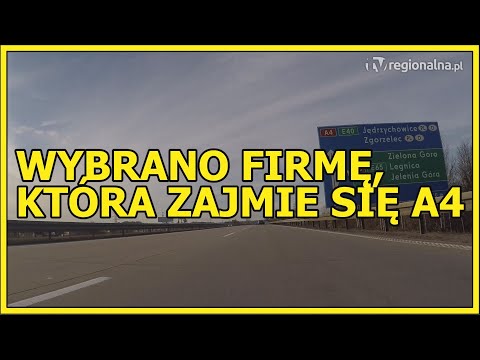 REGION. Wybrano firmę, która zajmie się przyszłym kształtem A4