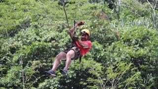 Canopy tour (Zip Line) Hacienda Pozo Azul Costa Rica