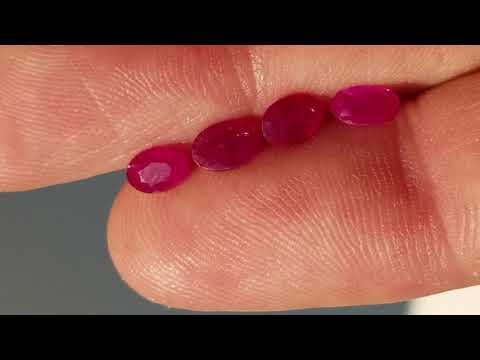 2.12 Carats Ruby Oval ~6x4mm rubyo6x4