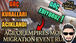 Age of Empires Mobile'da Göç Nasıl Yapılır? Herkesin Beklediği Özellik! - Age of