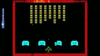 ALIEN INVADERS (Space Invaders) - 48K ZX Spectrum 2026 Homebrew game! - DVDfeverGames