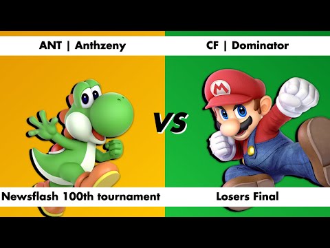 Newsflash 100th tournament series Losers Final - ANT | Anthzeny vs CF | Dominator