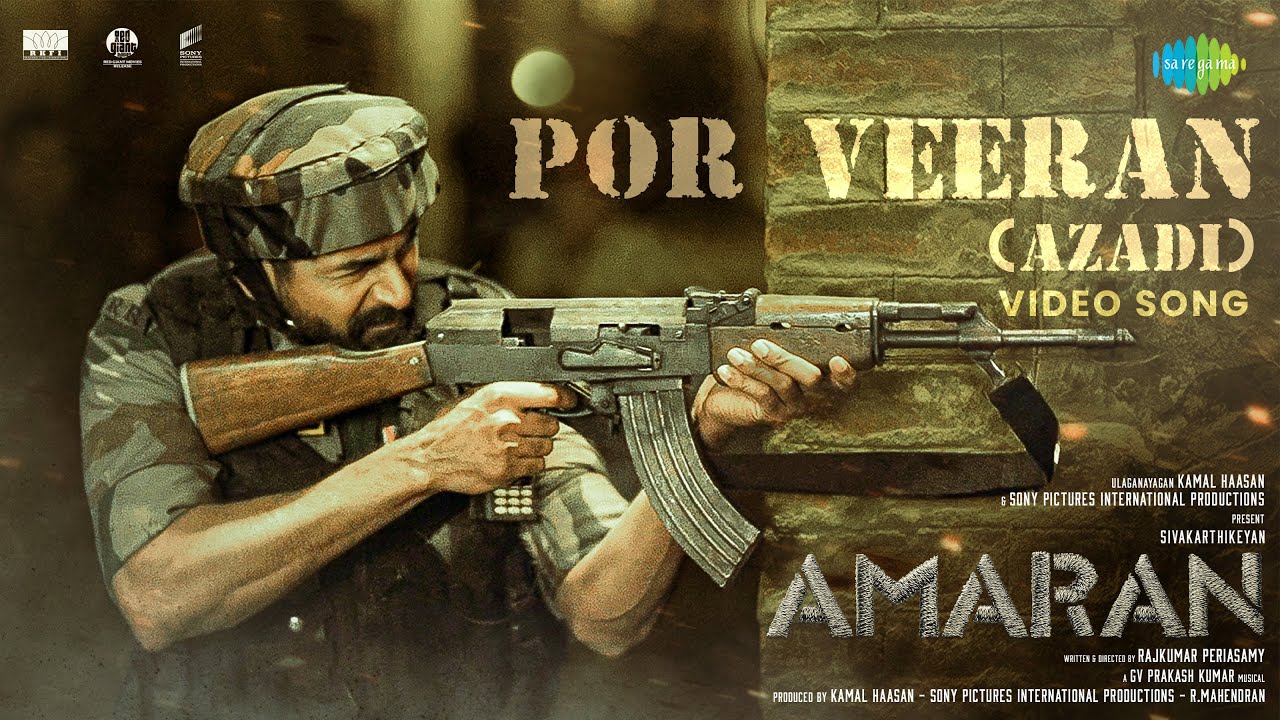Por Veeran (Azadi) Video Song | Amaran