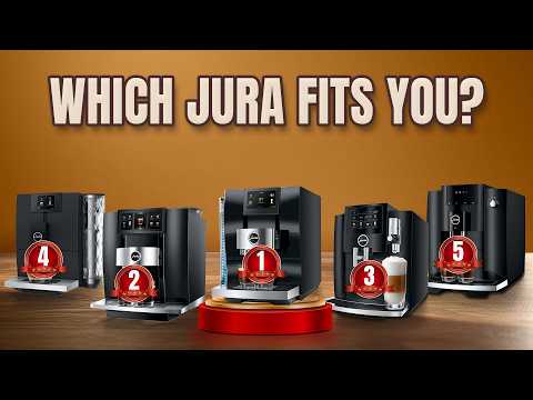 Jura Espresso Machine Comparison 2025: Top 5 Jura Machines Ranked by Features