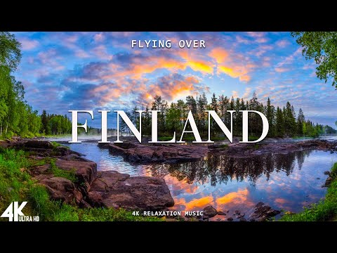 Finland 4K Nature Relaxation Film - Meditation Relaxing Music - Amazing Nature