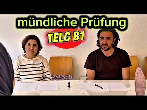 Mündliche Prüfung B1 Sprechen TELC 2025 #b1prüfung #mündlicheprüfung #telc #dtz