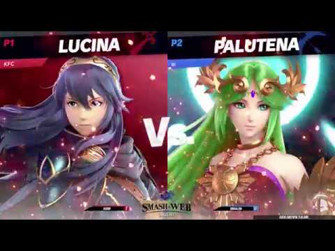 Smash-Web #21: KFC (Lucina) vs mizu (Palutena) - WR3 Smash Ultimate