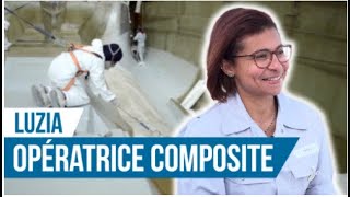 OPERATRICE COMPOSITE | Elle moule la coque des bateaux