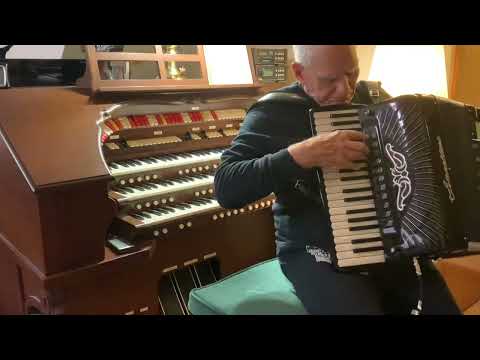 Silver Serenellini Regina 37/96 accordion