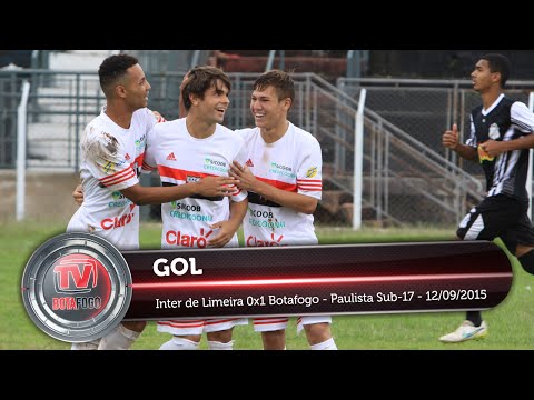 GOL: Inter de Limeira 0x1 Botafogo - Paulista Sub-17 - 12/09/2015
