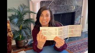 How to Read the NMJL Card