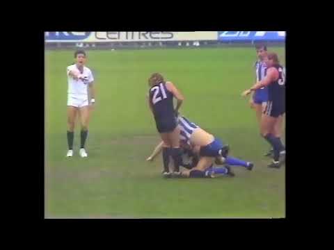 North Melbourne vs Carlton Rd 11 1986 (Highlights)