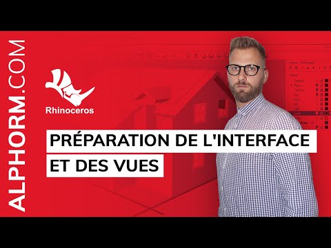 Formation Rhino 3D Atelier de modélisation | Préparation de l interface et des vues