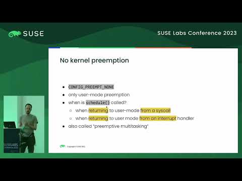 Giovanni Gherdovich The four kernel preemption flavors in Linux