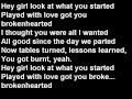 lawson ft B.o.B brokenhearted lyrics :) 