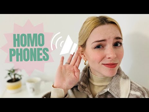Homophones & Easily Mispronounced Words in English