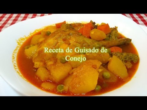 Receta fácil de guisado de conejo
