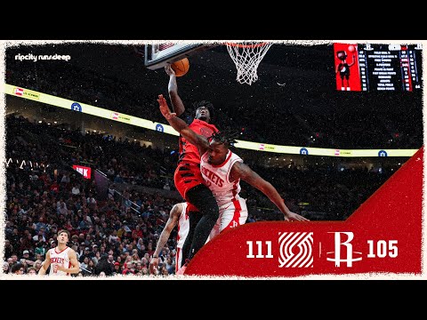 Portland Trail Blazers vs Houston Rockets Highlights | January 9th, 2026