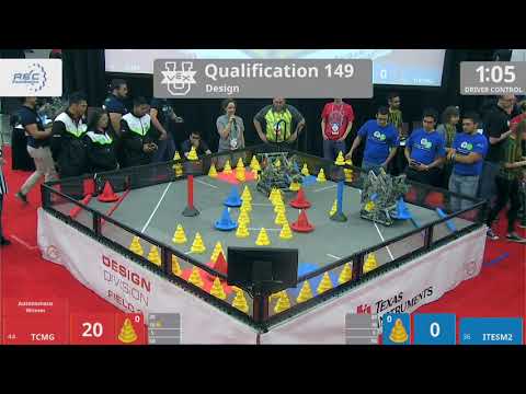 2018 VEXU Design Q149 - TCMG vs ITESM2 - 30 to 30