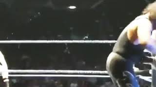 Fan called taker a bitch and then this happened