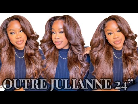 *NEW* 😳😍LONG VERSION OF OUTRE JULIANNE | Outre 13x6 Perfect Hairline Synthetic - Julianne 24”