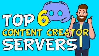 Top 6 Discord Servers For Content Creators To Grow Channel !!