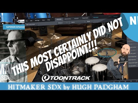 This Most Certainly DID NOT Disappoint!! | HITMAKER SDX by Hugh Padgham (Toontrack)