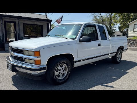 Test Drive 1995 Chevrolet Silverado 1500 EXT Cab SOLD $6,950 Maple Motors #3230