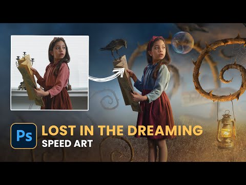 INSPIRED BY THE SANDMAN Graphic Novel I Created this in Photoshop!