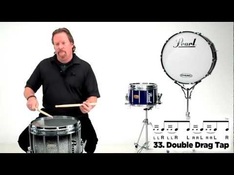 Pearl Drum Rudiments - Double Drag Tap