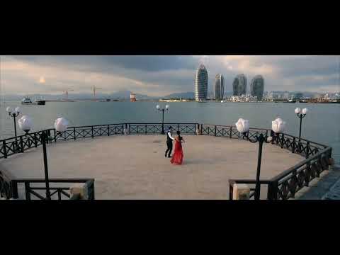 Cute couples romantic moment , honeymoon love ,  sea water