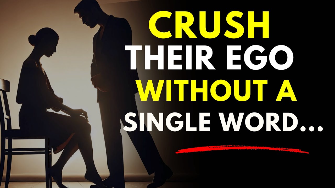 Crush Their Ego Without a Word ~ Dark Psychology Unveiled