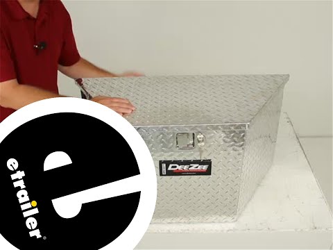 etrailer | The Low-Down on the DeeZee Specialty Series Trailer Tongue Tool Box