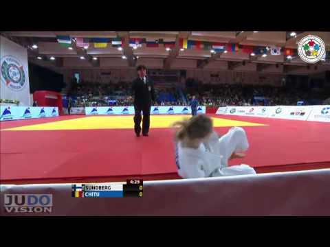 Judo World Masters Tyumen 2013: Jaana SUNDBERG (FIN) - Andreea CHITU (ROU) Bronze [-52kg]