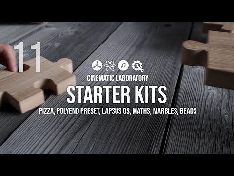 Starter Kits | Episode 11 | Pizza, PolyEnd Preset, Maths, Lapsus Os, Delta-V, Marbles, Beads
