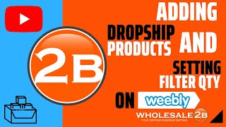 HOW TO ADD PRODUCTS AND SET QUANTITY FILTER (Weebly plan: Step 3 and Step 4)