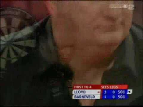 Lloyd vs v. Barneveld - PDC World Championship Darts '07