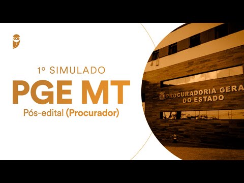 1° Simulado PGE MT - Pós-edital (Procurador) - Correção