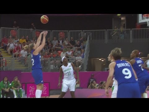 Basketball Women's Preliminary Round Group B - Brazil v France Replay -- London 2012 Olympic Games