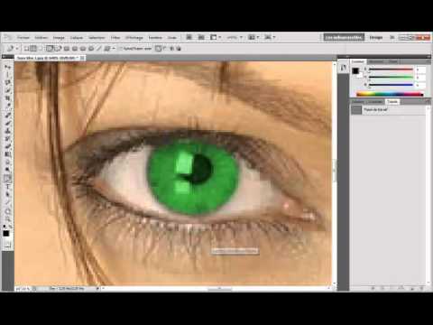 comment modifier la couleur des yeux sur photoshop