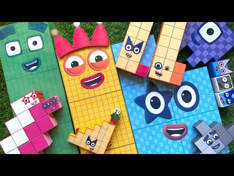 Looking for Numberblocks NEW 7691  Puzzle Tetris Shape ASMR  | Numberblocks Satisfying Video