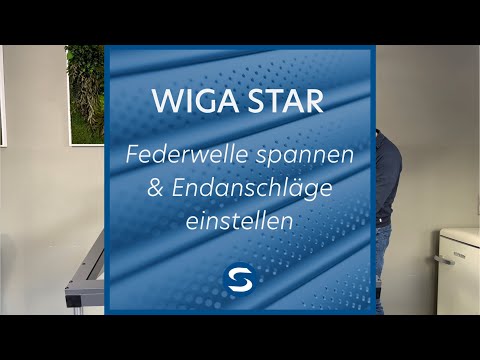 Wiga Star: Federspannung & Endanschlag einstellen (Funk)