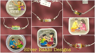 Silver Rakhi design 2022 | Rakshabandhan gift Ideas |  Silver rakhi for brother #rakshabandhangift