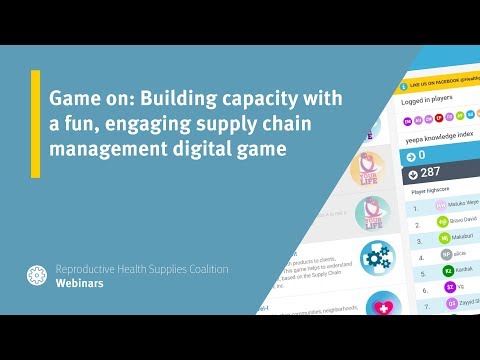 Game on: Building capacity with a fun, engaging supply chain management digital game
