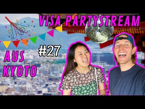 🟣VISA PARTYSTREAM aus Kyoto👌 Visa, Pläne, Leben in Japan (07.2021)